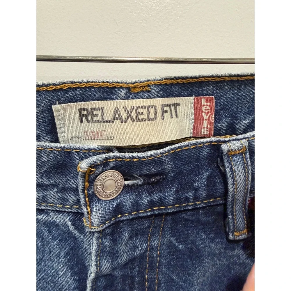 Levi's Mens Jeans 550 Relaxed‎ Fit Tapered Leg Blue 34x34